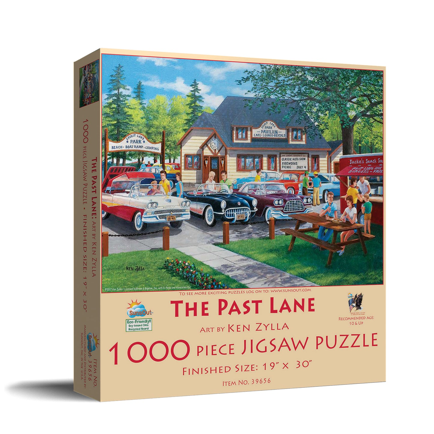 The Past Lane 1000 pc  Jigsaw Puzzle 39656