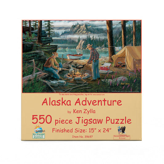 Alaska Adventure 550 pc  Jigsaw Puzzle 39697