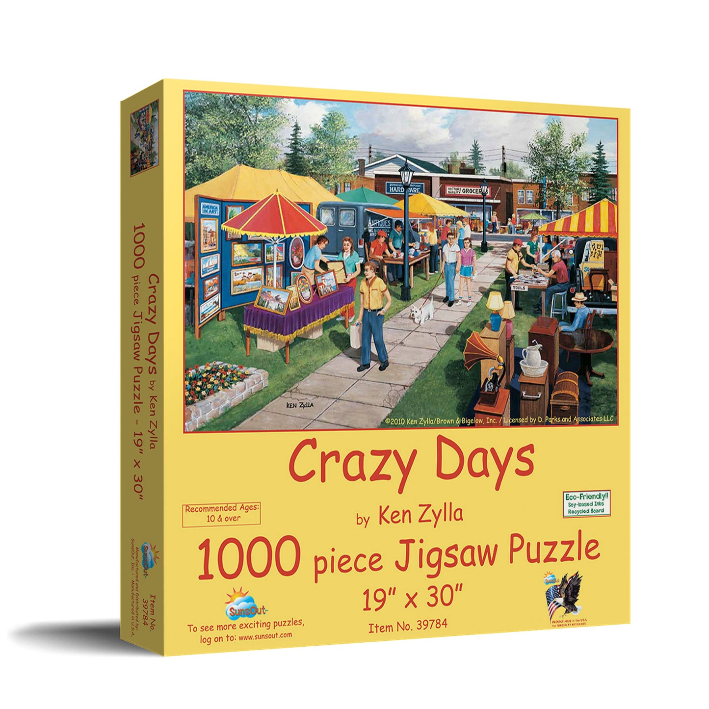 Crzy Days 1000 pc  Jigsaw Puzzle 39784