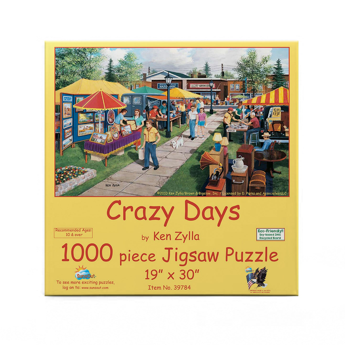 Crzy Days 1000 pc  Jigsaw Puzzle 39784