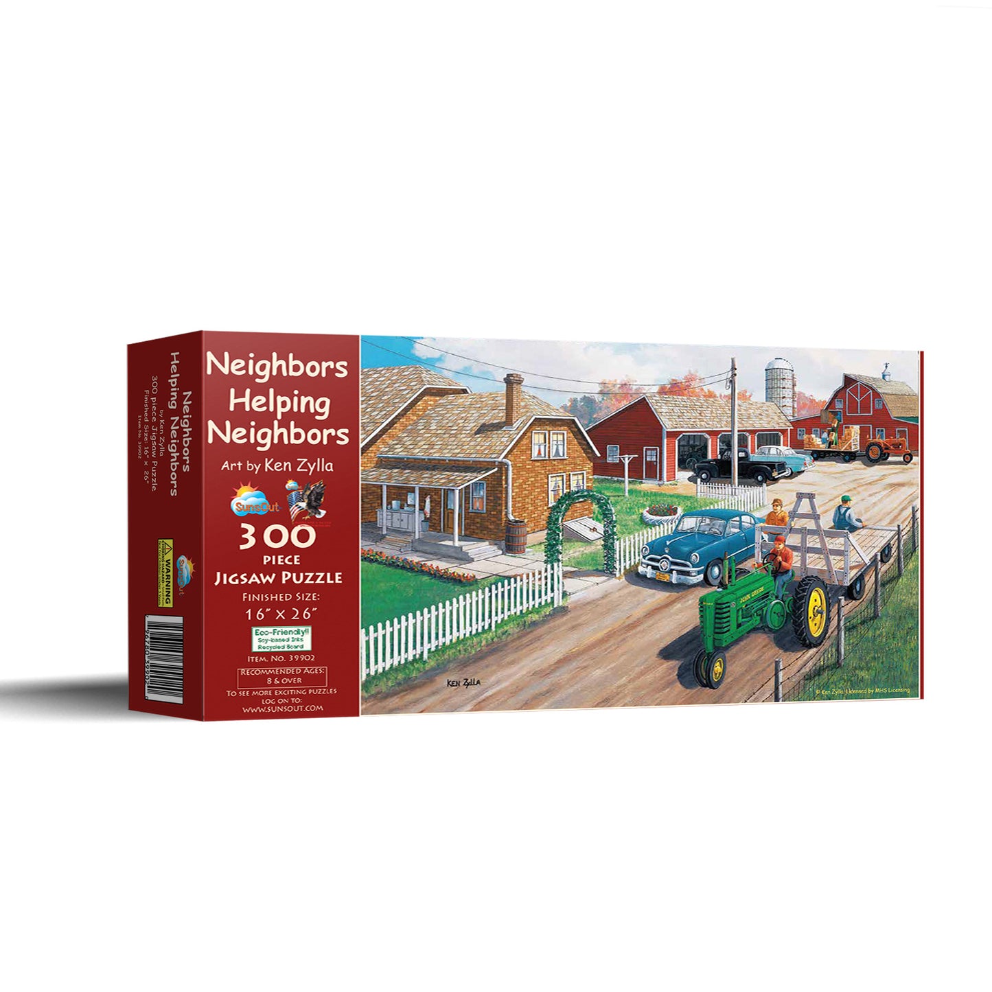 Neighbors Helping Neighbors 300 pc  Jigsaw Puzzle 39902