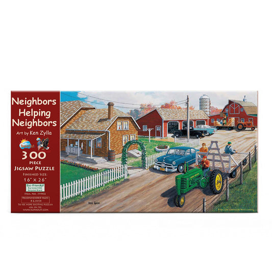 Neighbors Helping Neighbors 300 pc  Jigsaw Puzzle 39902