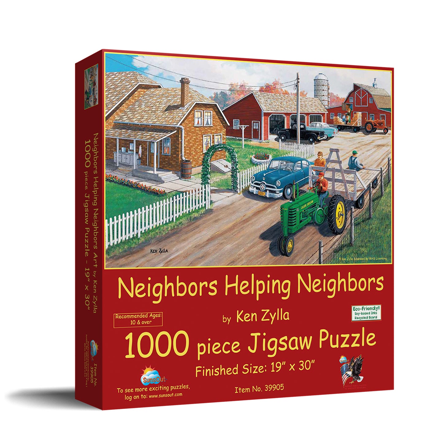 Neighbors Helping Neighbors 1000 pc  Jigsaw Puzzle 39905