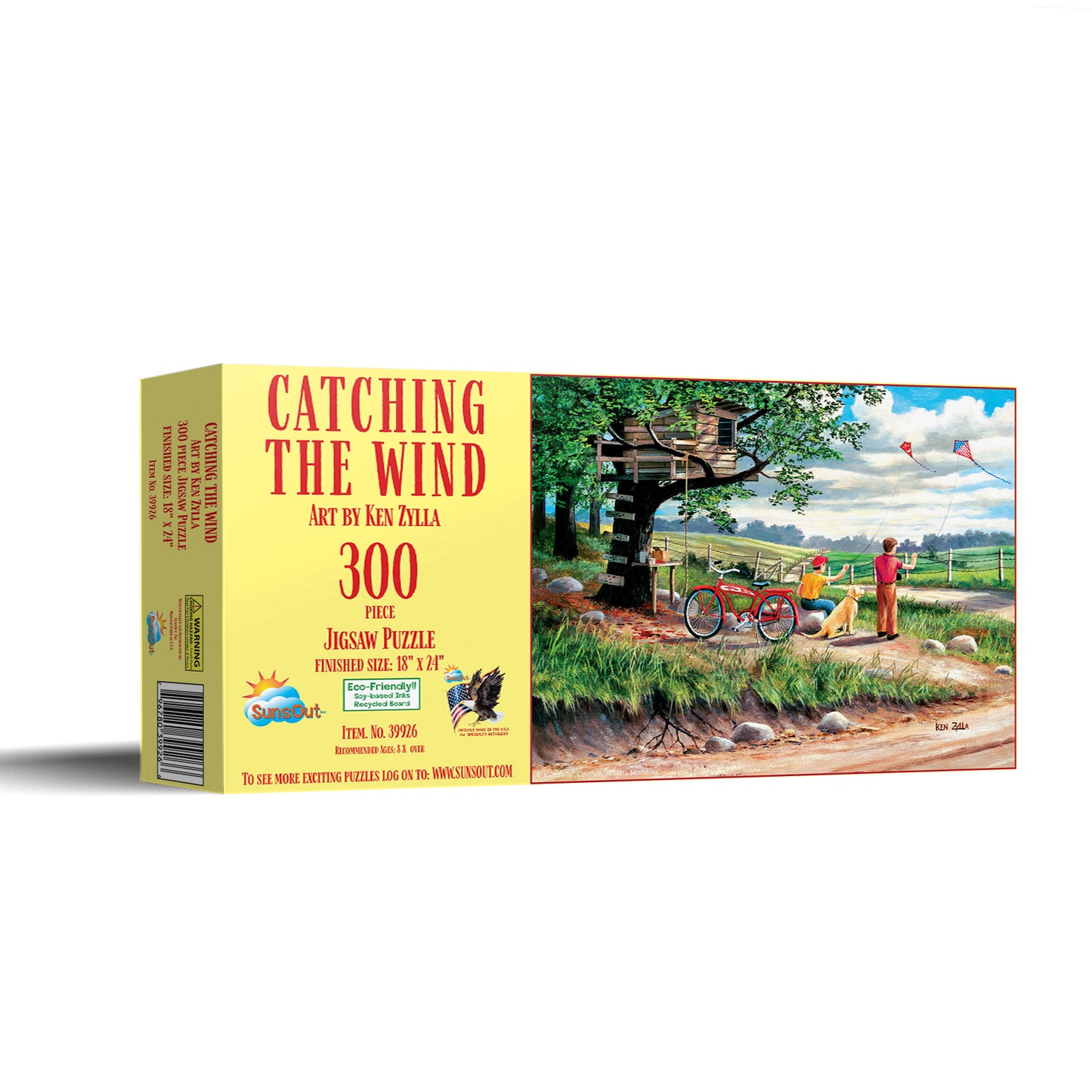 Catching the Wind 300 pc  Jigsaw Puzzle 39926
