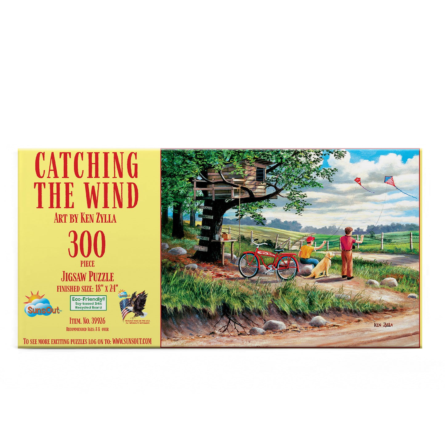 Catching the Wind 300 pc  Jigsaw Puzzle 39926