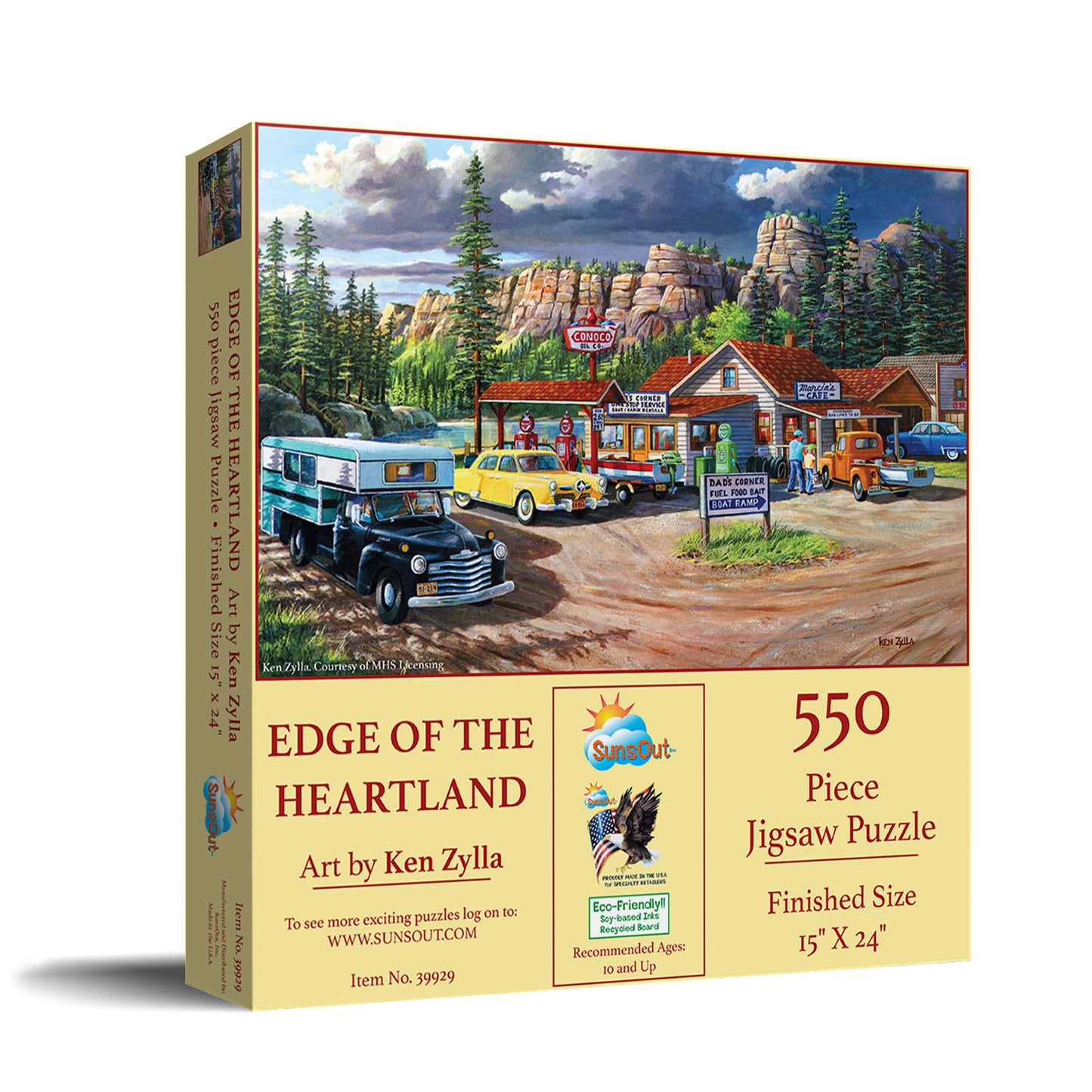 Edge of the Heartland 550 pc  Jigsaw Puzzle 39929