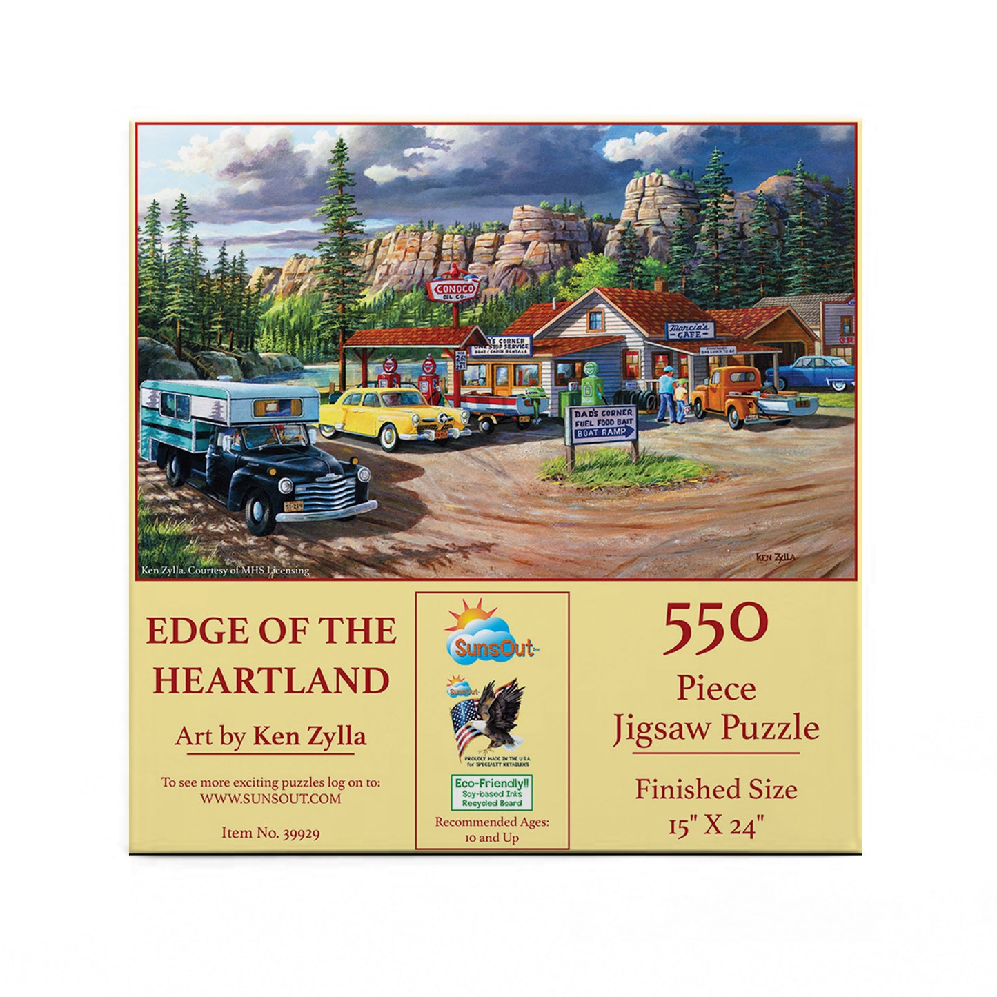 Edge of the Heartland 550 pc  Jigsaw Puzzle 39929