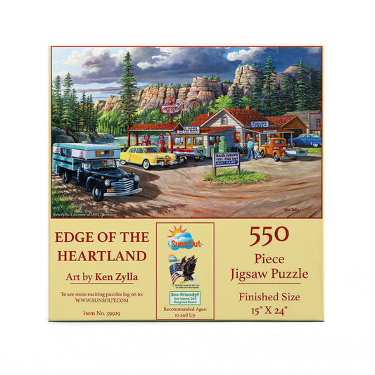 Edge of the Heartland 550 pc  Jigsaw Puzzle 39929