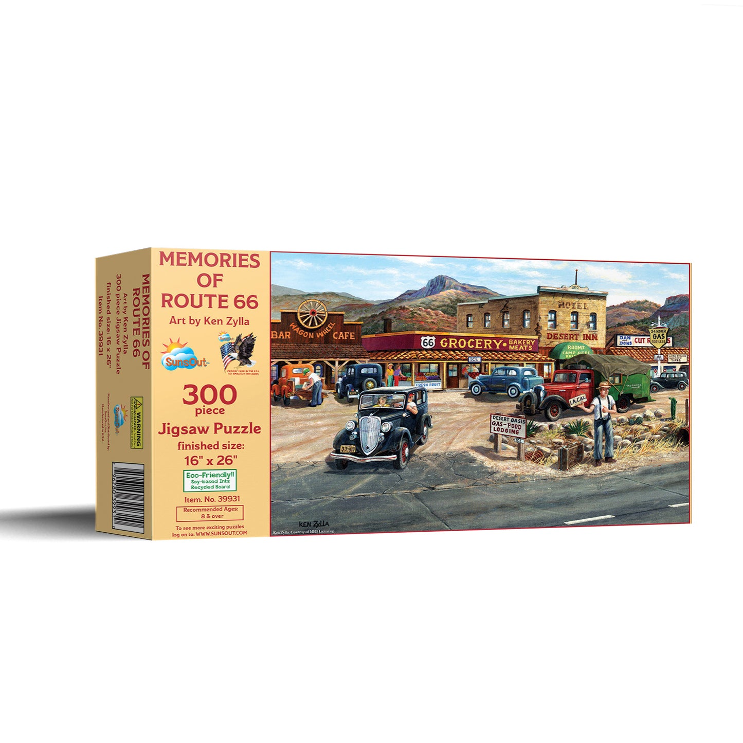 Memories of Route 66 300 pc  Jigsaw Puzzle 39931
