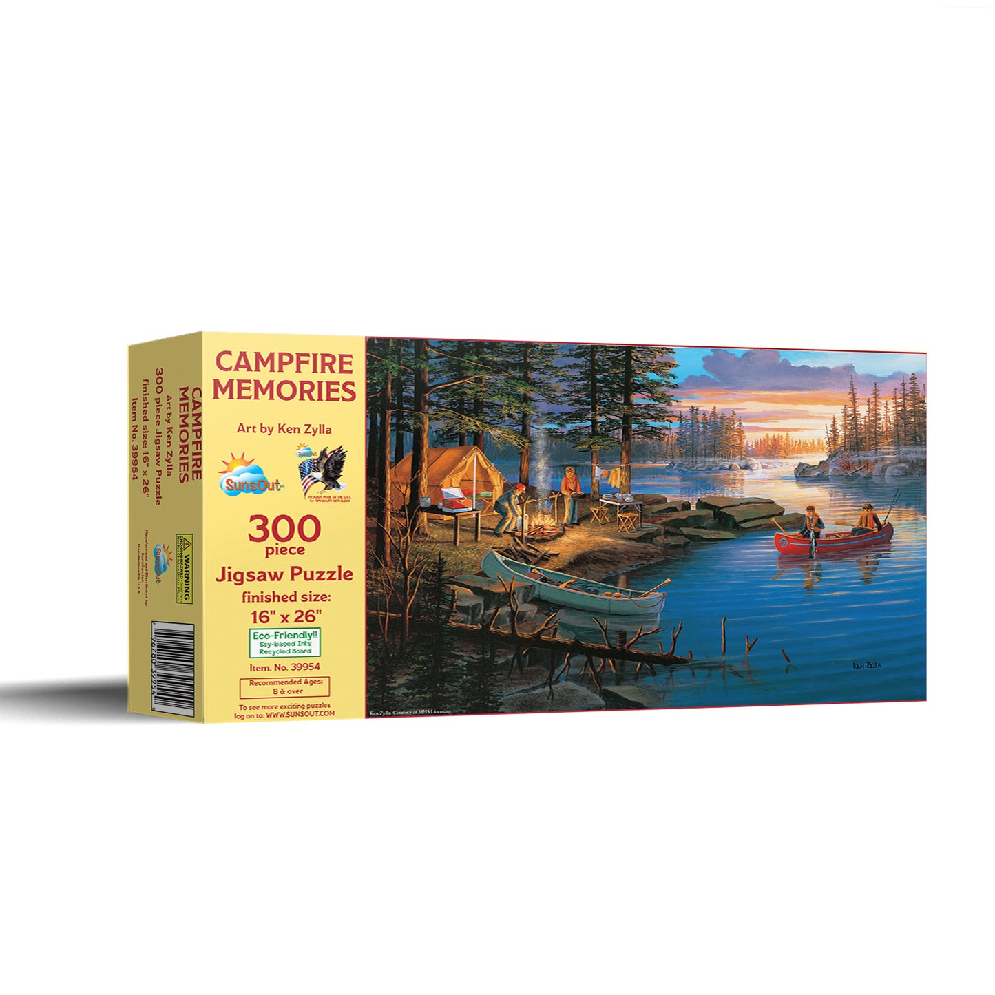 Campfire Memories 300 pc  Jigsaw Puzzle 39954