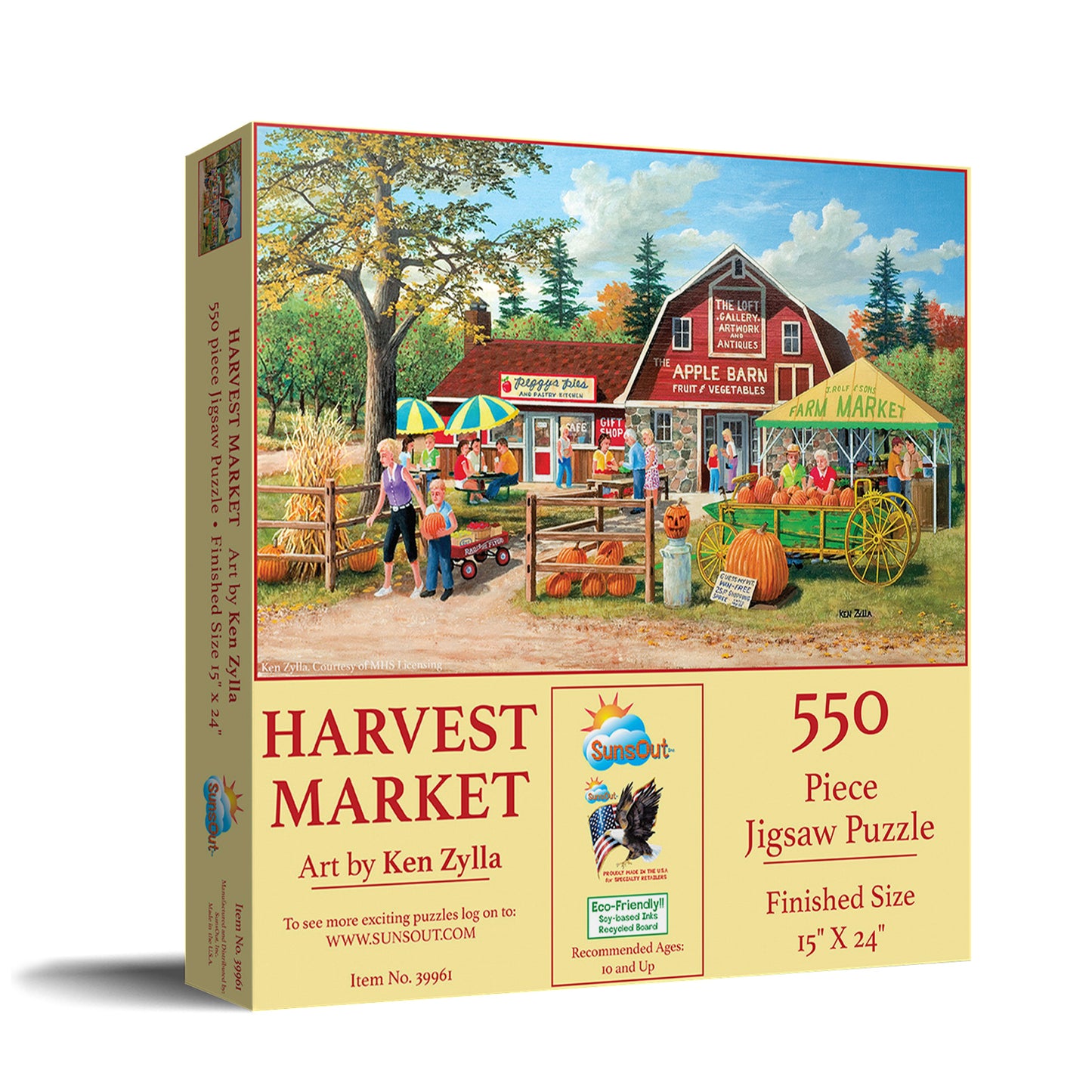 Harvest Market 550 pc  Jigsaw Puzzle 39961