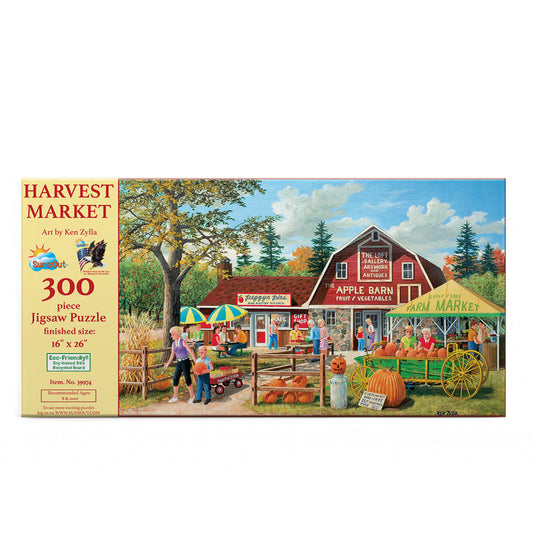 Harvest Market 300 pc  Jigsaw Puzzle 39974