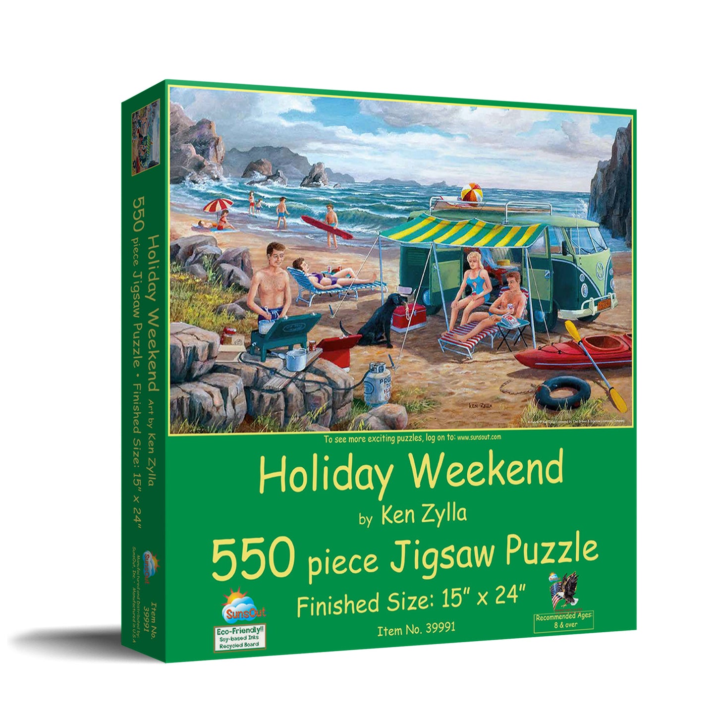 Holiday Weekend 550 pc  Jigsaw Puzzle 39991
