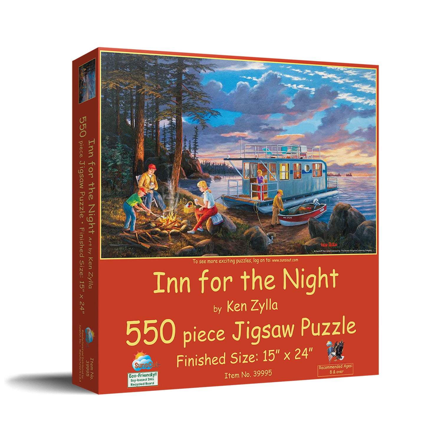 Inn for the Night 550 pc  Jigsaw Puzzle 39995