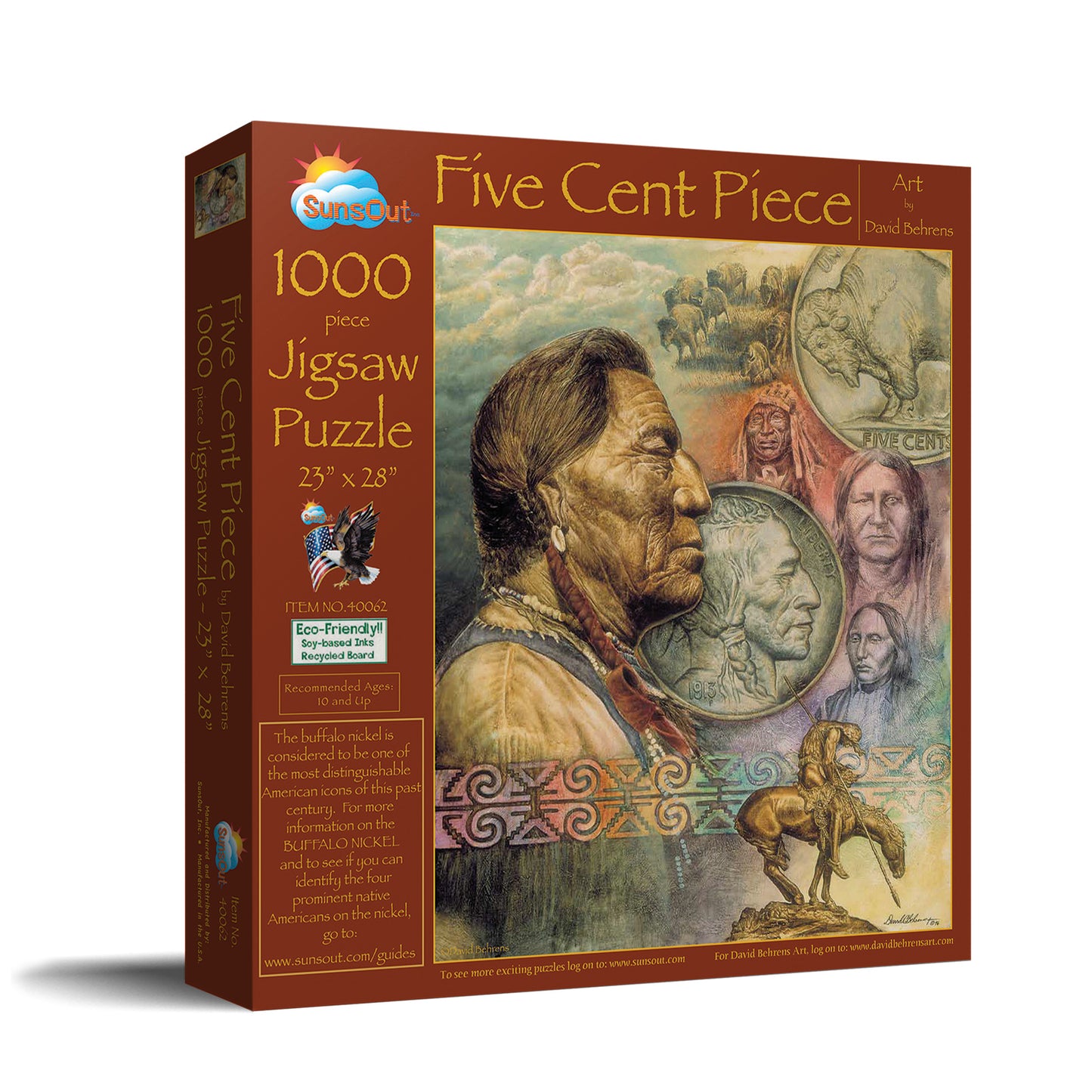 Five Cent Piece 1000 pc  Jigsaw Puzzle 40062