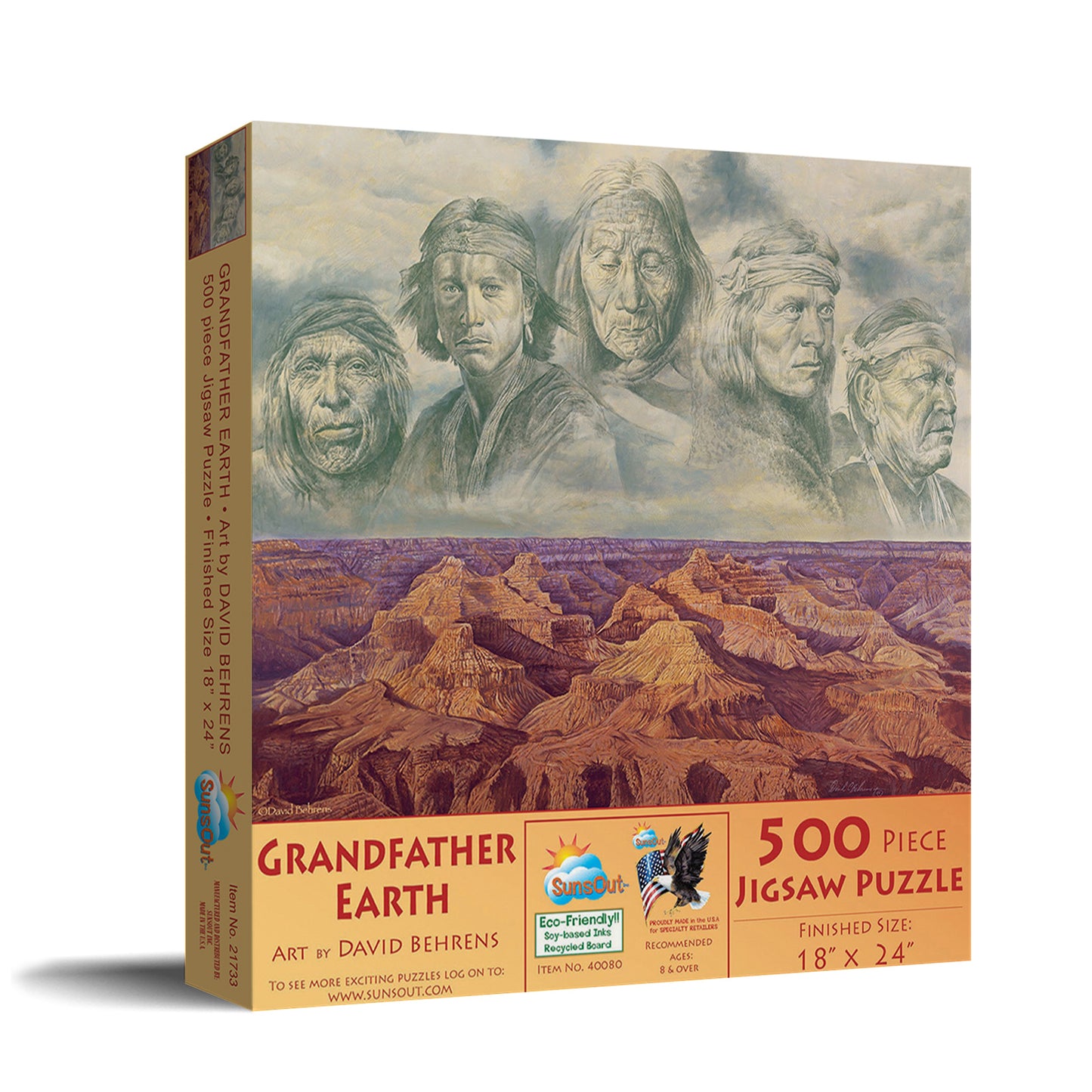 Grandfather Earth 500 pc  Jigsaw Puzzle 40080