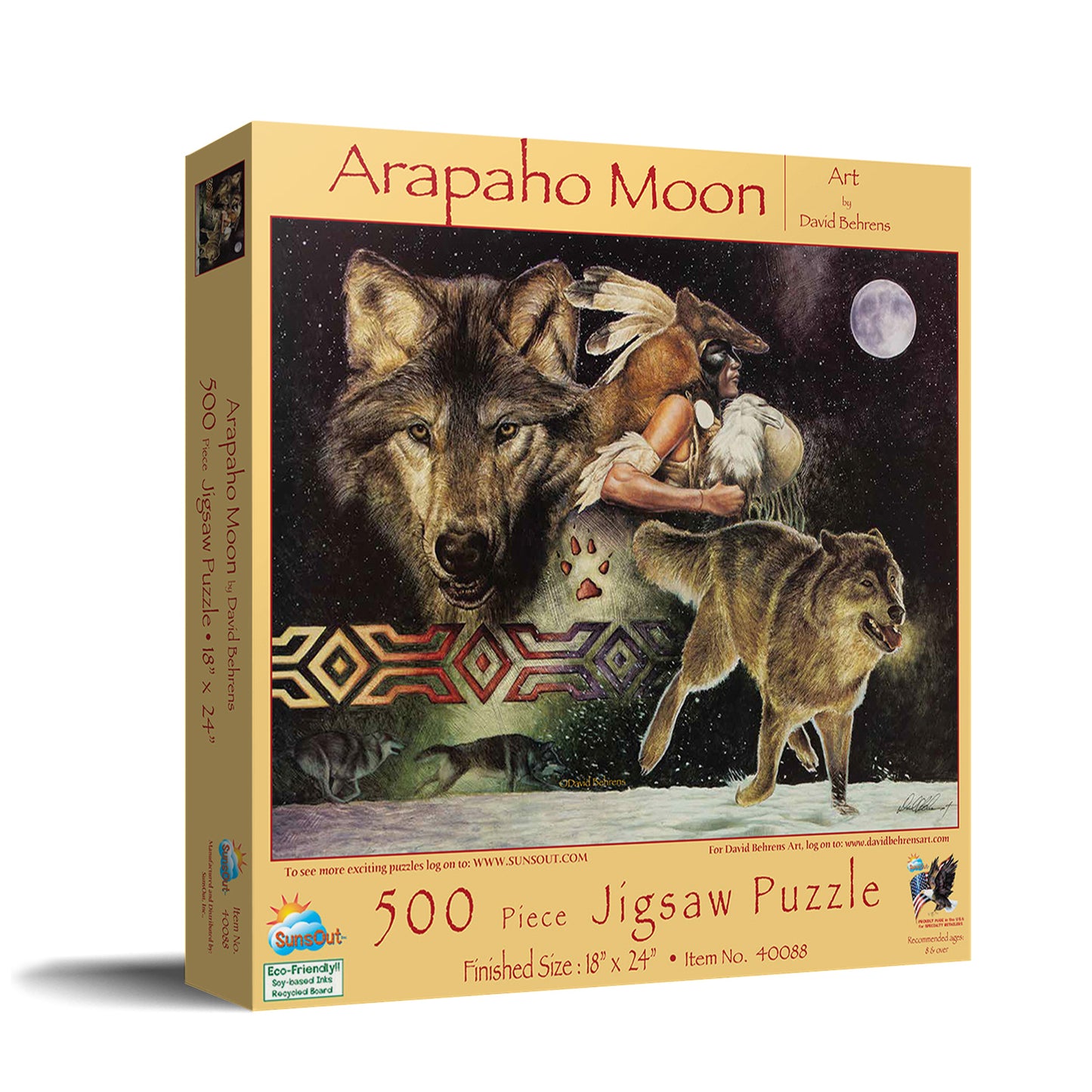 Arapaho Moon 500 pc  Jigsaw Puzzle 40088