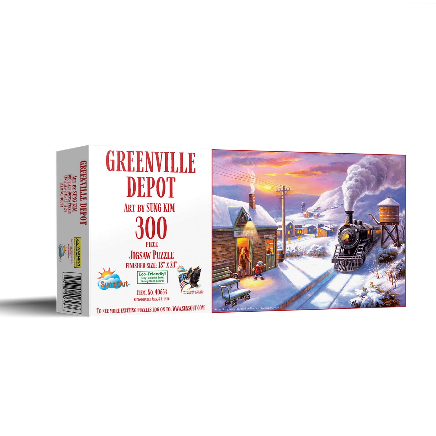 Greenville Depot 300 pc  Jigsaw Puzzle 40653