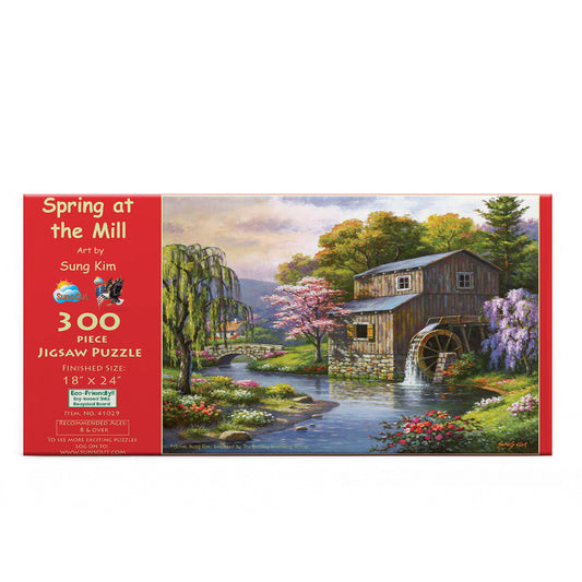 Spring at the Mill 300 pc  Jigsaw Puzzle 41029