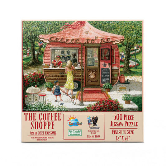 The Coffee Shoppe 500 pc  Jigsaw Puzzle 41638