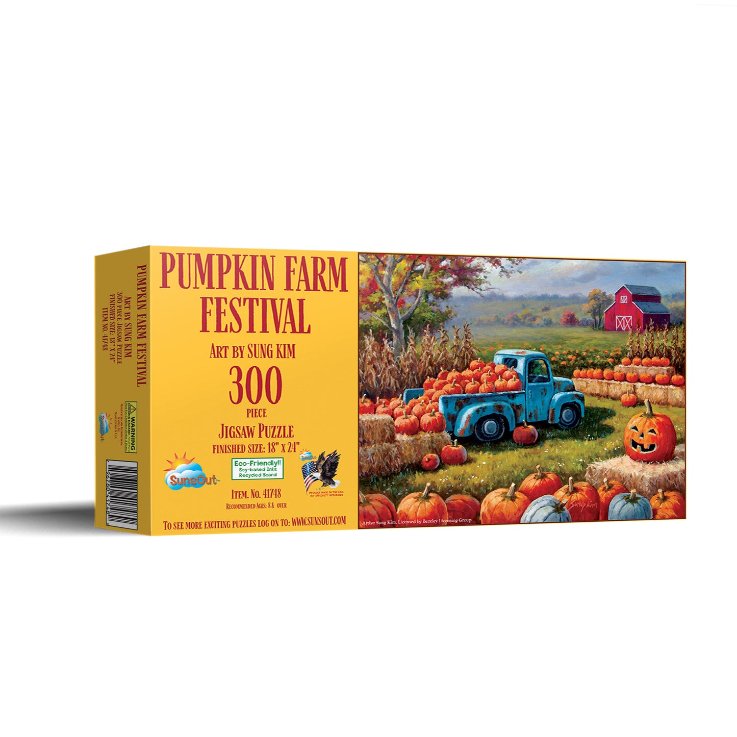 Pumpkin Farm Festival 300 pc  Jigsaw Puzzle 41748