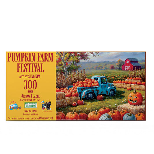 Pumpkin Farm Festival 300 pc  Jigsaw Puzzle 41748