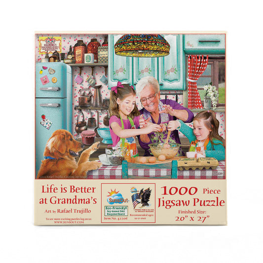 Life is Better at Grandma's 1000 pc  Jigsaw Puzzle 42206
