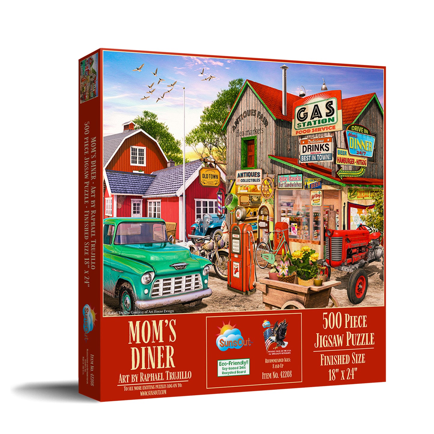 Mom's Diner 500 pc  Jigsaw Puzzle 42208