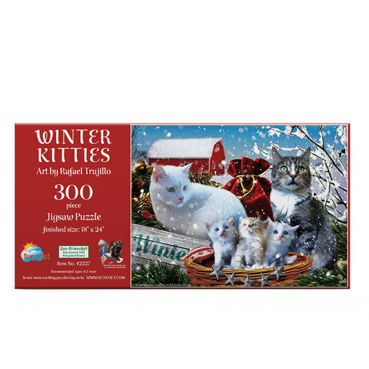 Winter Kitties 300 pc  Jigsaw Puzzle 42227
