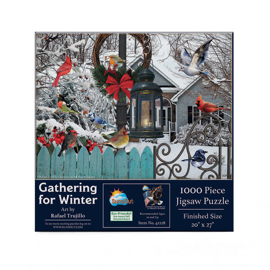 Gathering for Winter 1000 pc  Jigsaw Puzzle 42228