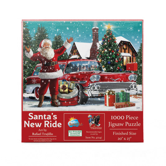 Santa's New Ride 1000 pc  Jigsaw Puzzle 42247