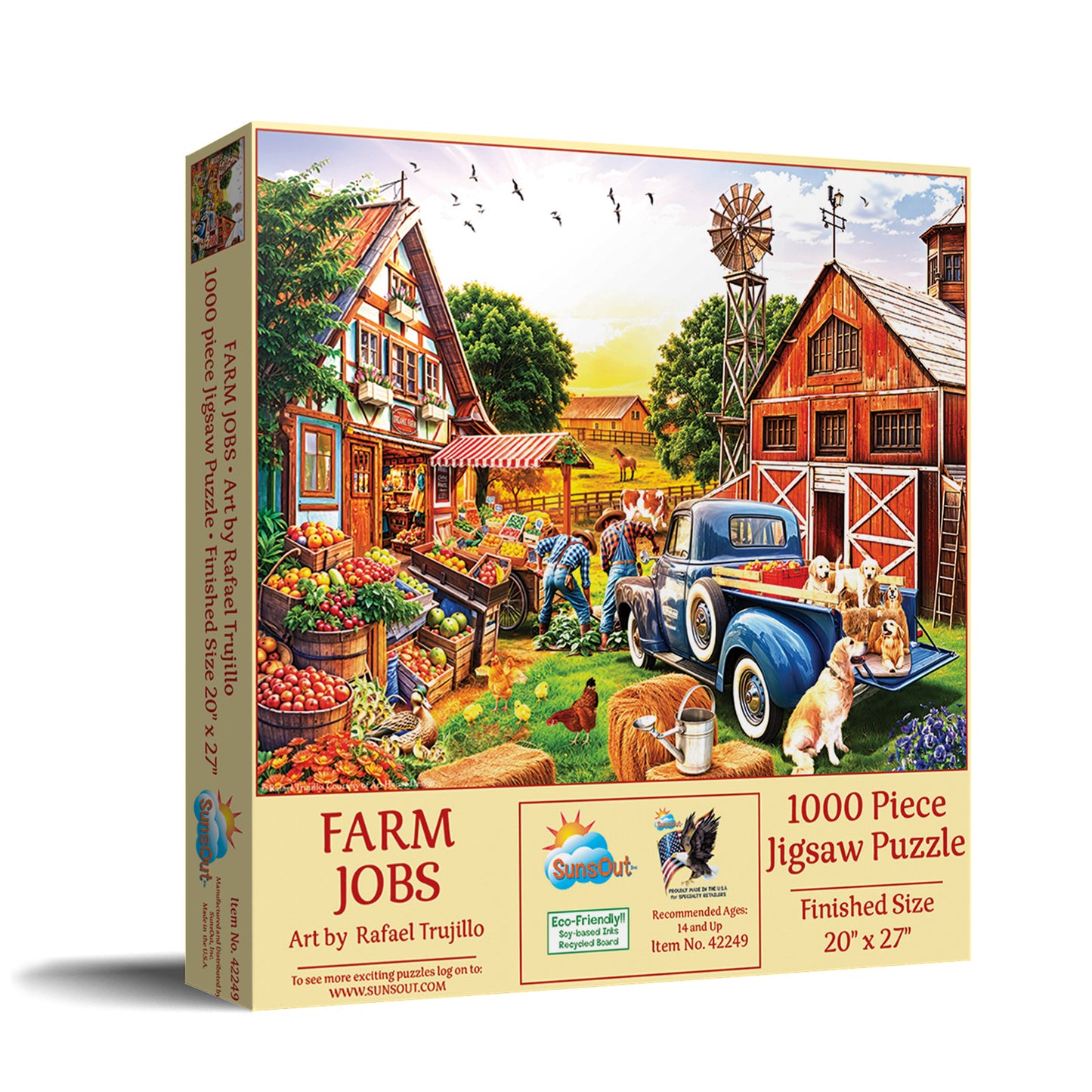 Farm Jobs 1000 pc  Jigsaw Puzzle 42249