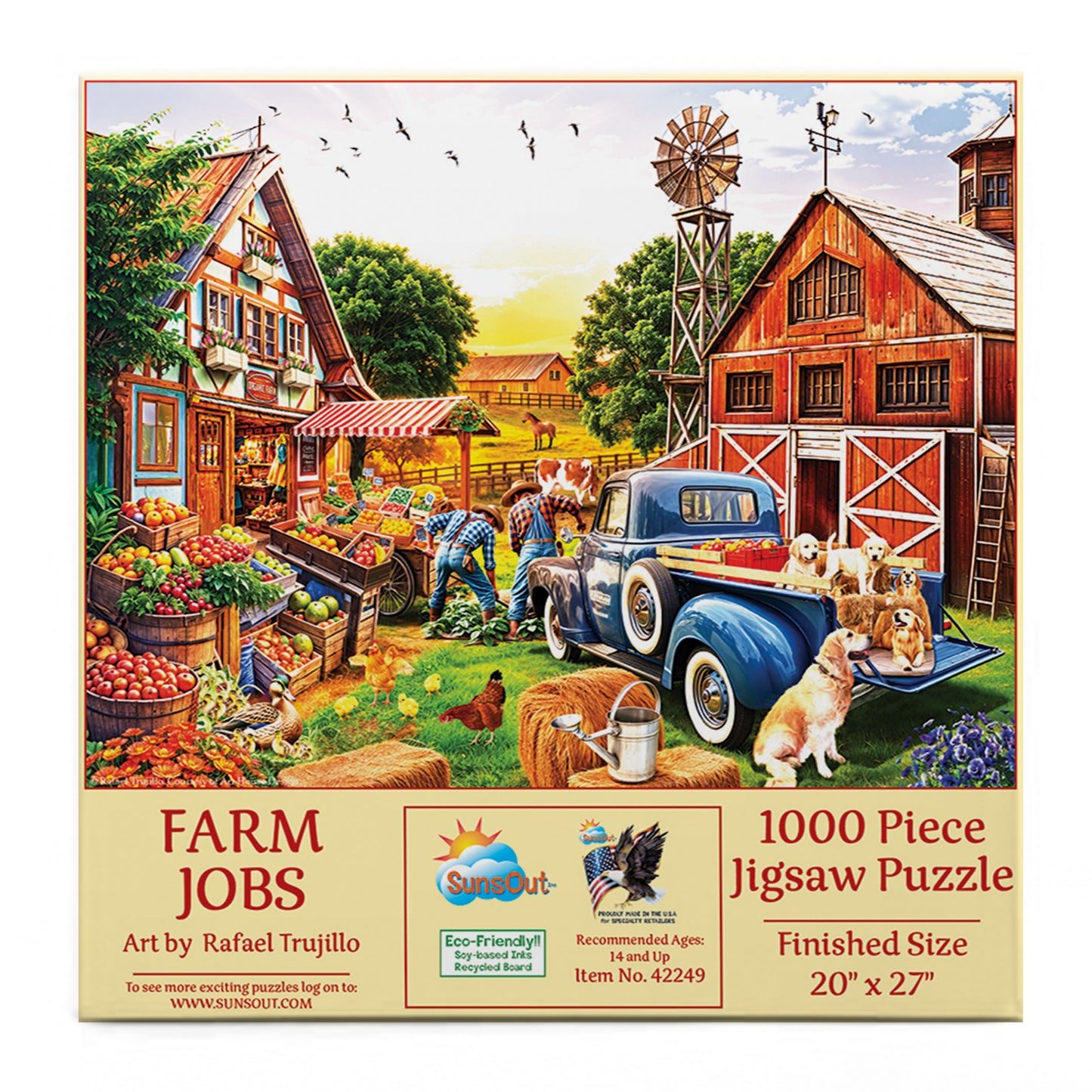 Farm Jobs 1000 pc  Jigsaw Puzzle 42249