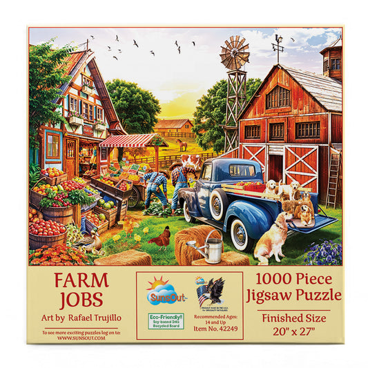 Farm Jobs 1000 pc  Jigsaw Puzzle 42249