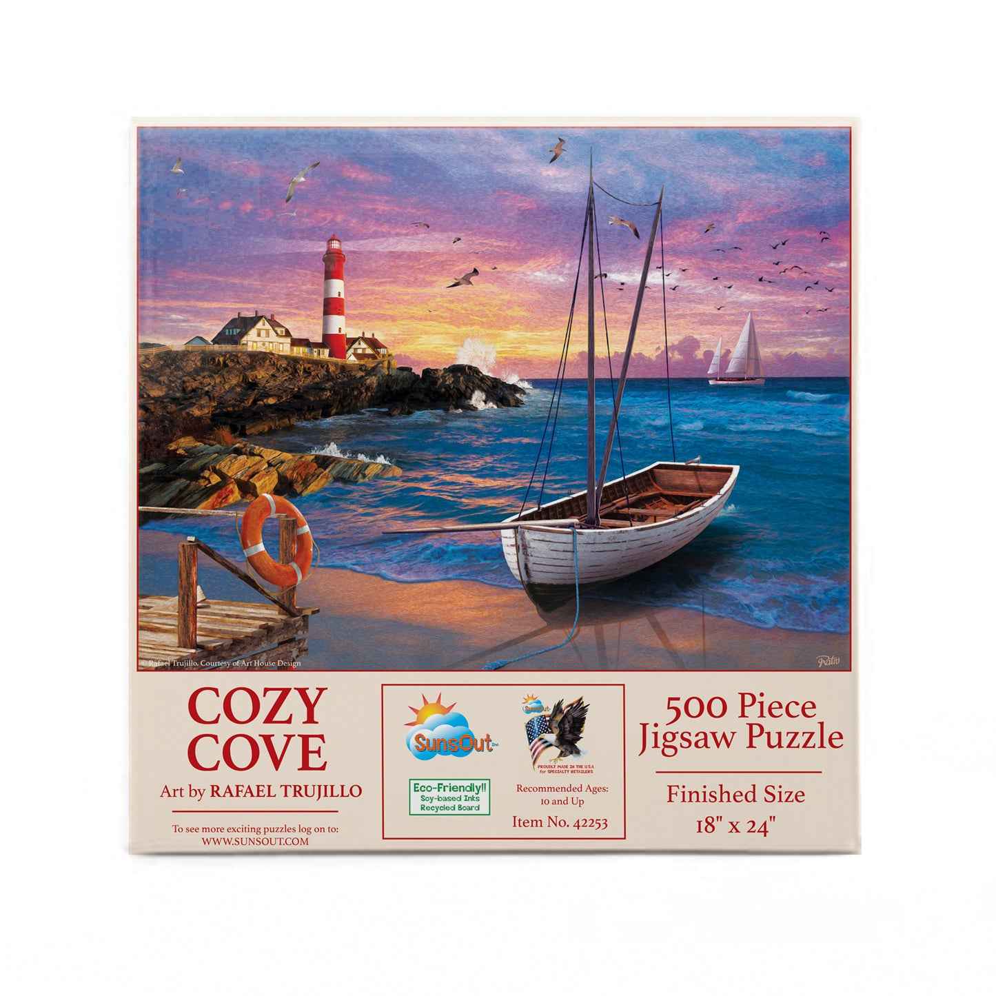 Cozy Cove 500 pc  Jigsaw Puzzle 42253
