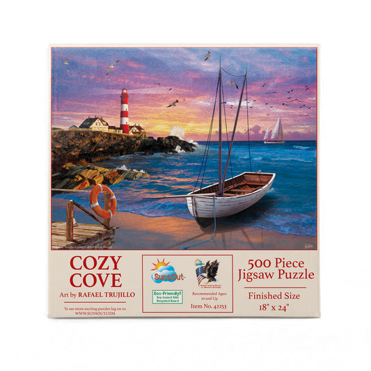 Cozy Cove 500 pc  Jigsaw Puzzle 42253