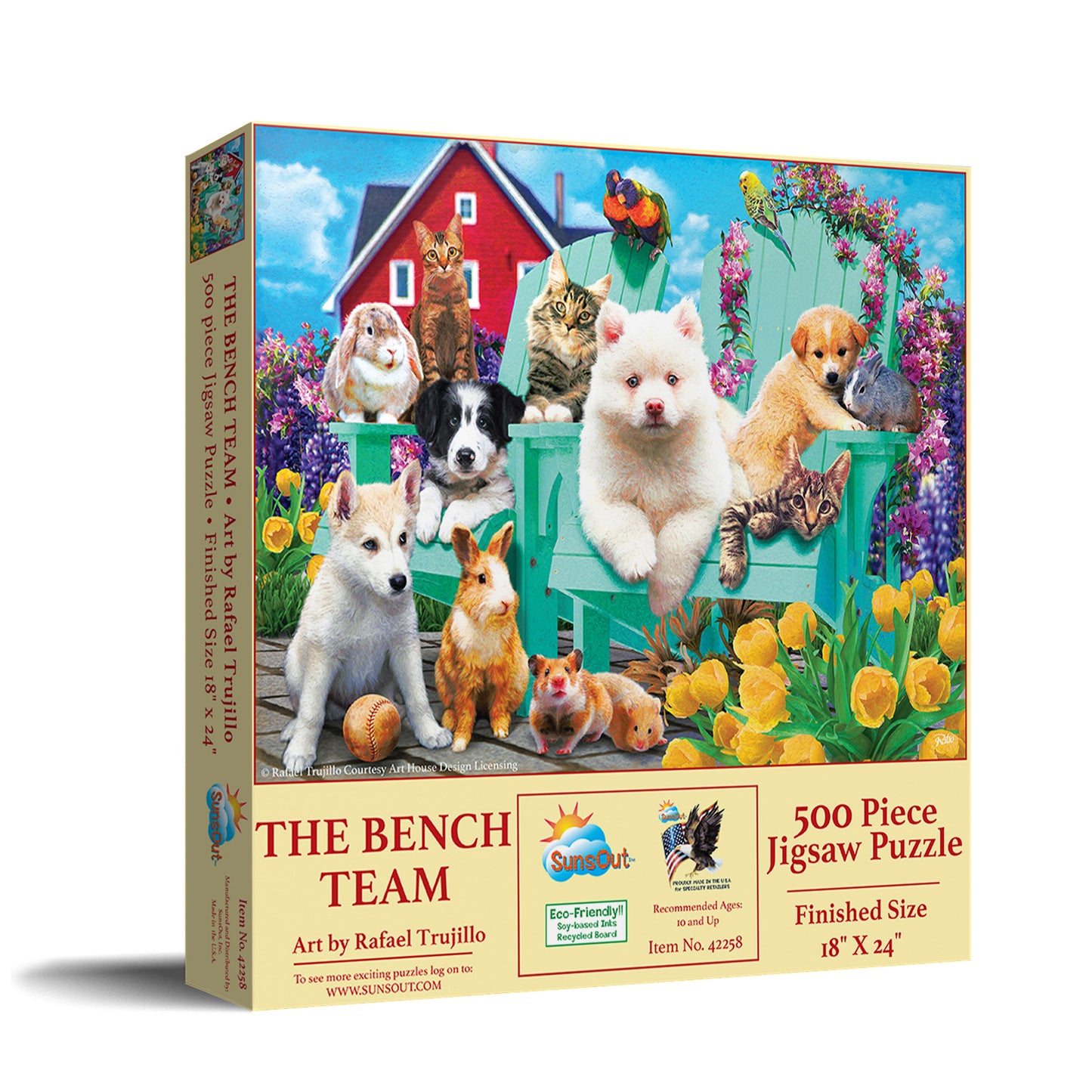 The Bench Team 500 pc  Jigsaw Puzzle 42258