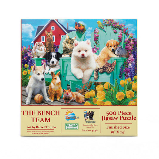 The Bench Team 500 pc  Jigsaw Puzzle 42258
