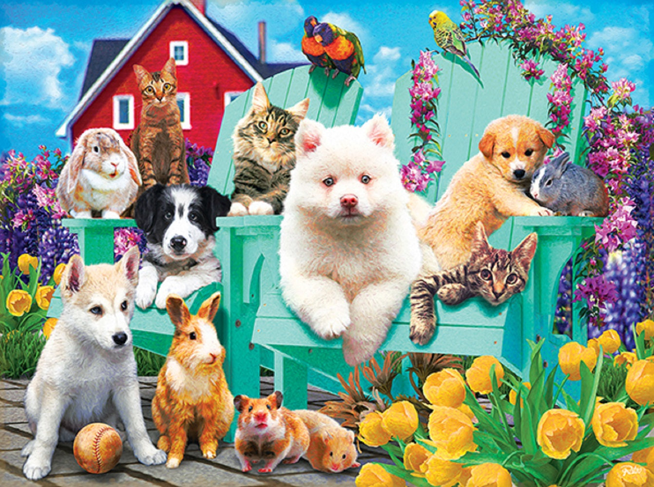 The Bench Team 500 pc  Jigsaw Puzzle 42258