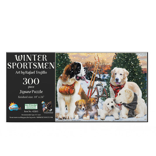 Winter Sportsmen 300 pc  Jigsaw Puzzle 42265