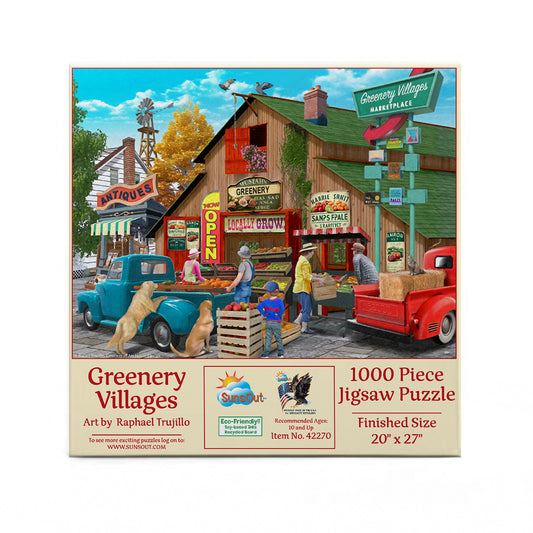 Greenery Villages 1000 pc  Jigsaw Puzzle 42270