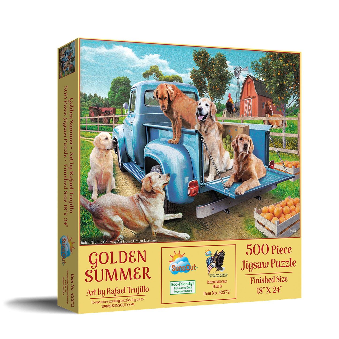 Golden Summer 500 pc  Jigsaw Puzzle 42272