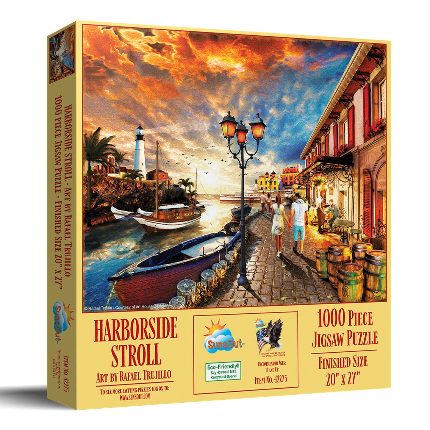 Harborside Stroll 1000 pc  Jigsaw Puzzle 42275