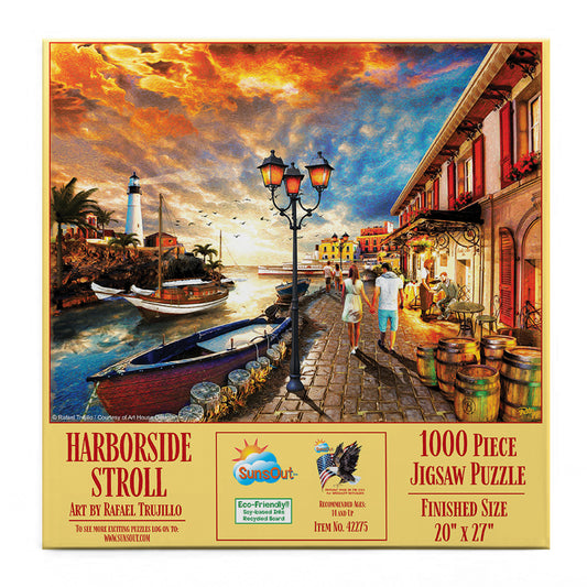 Harborside Stroll 1000 pc  Jigsaw Puzzle 42275