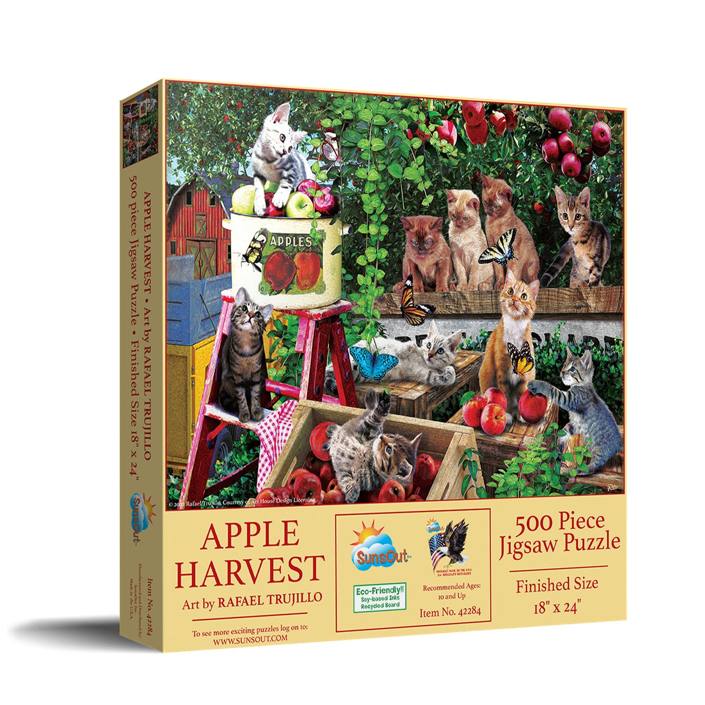 Apple Harvest 500 pc  Jigsaw Puzzle 42284