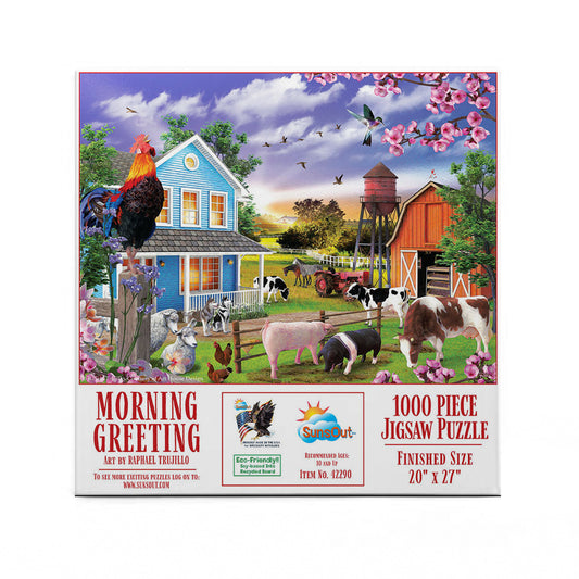 Morning Greeting 1000 pc  Jigsaw Puzzle 42290