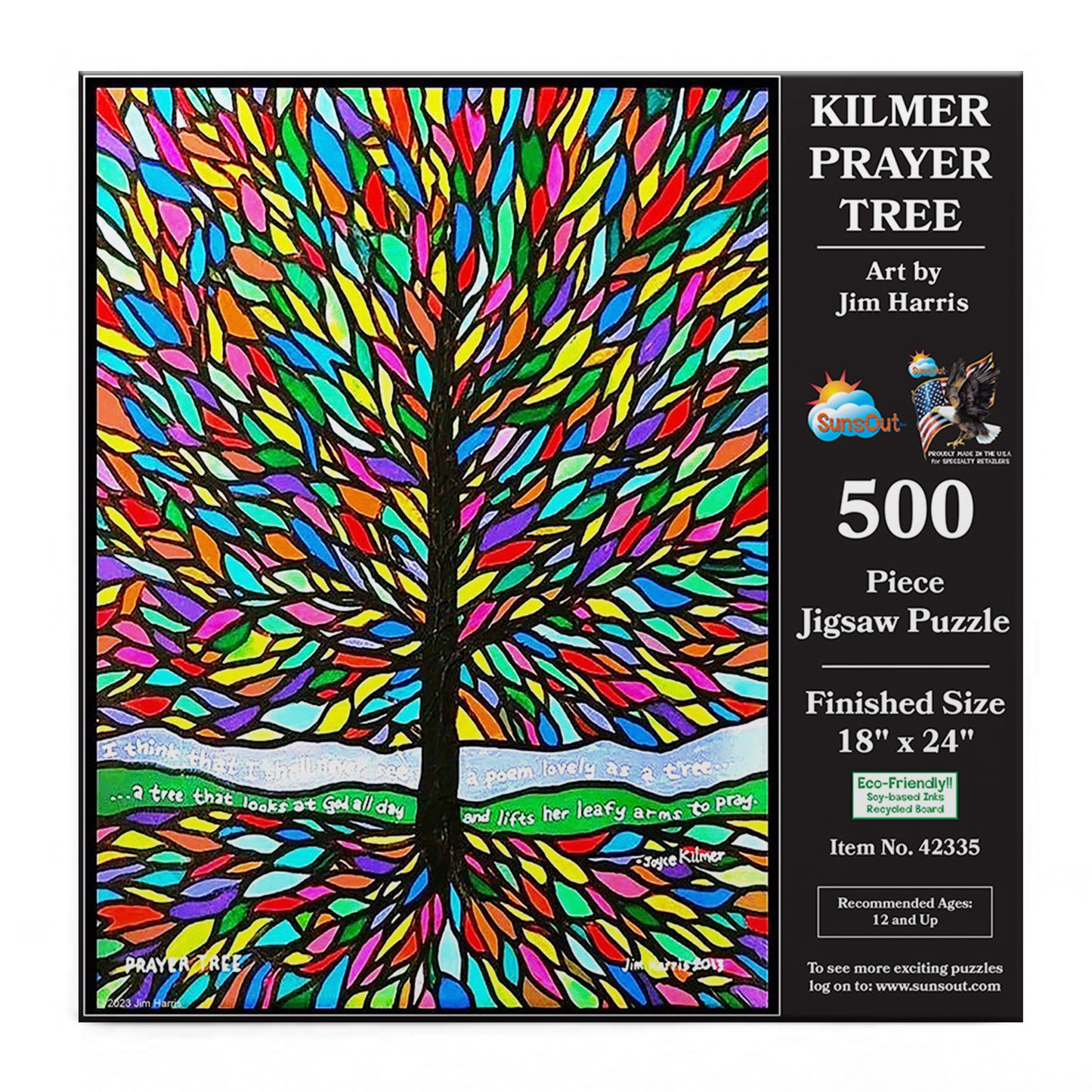 Kilmer Prayer Tree 500 pc  Jigsaw Puzzle 42335