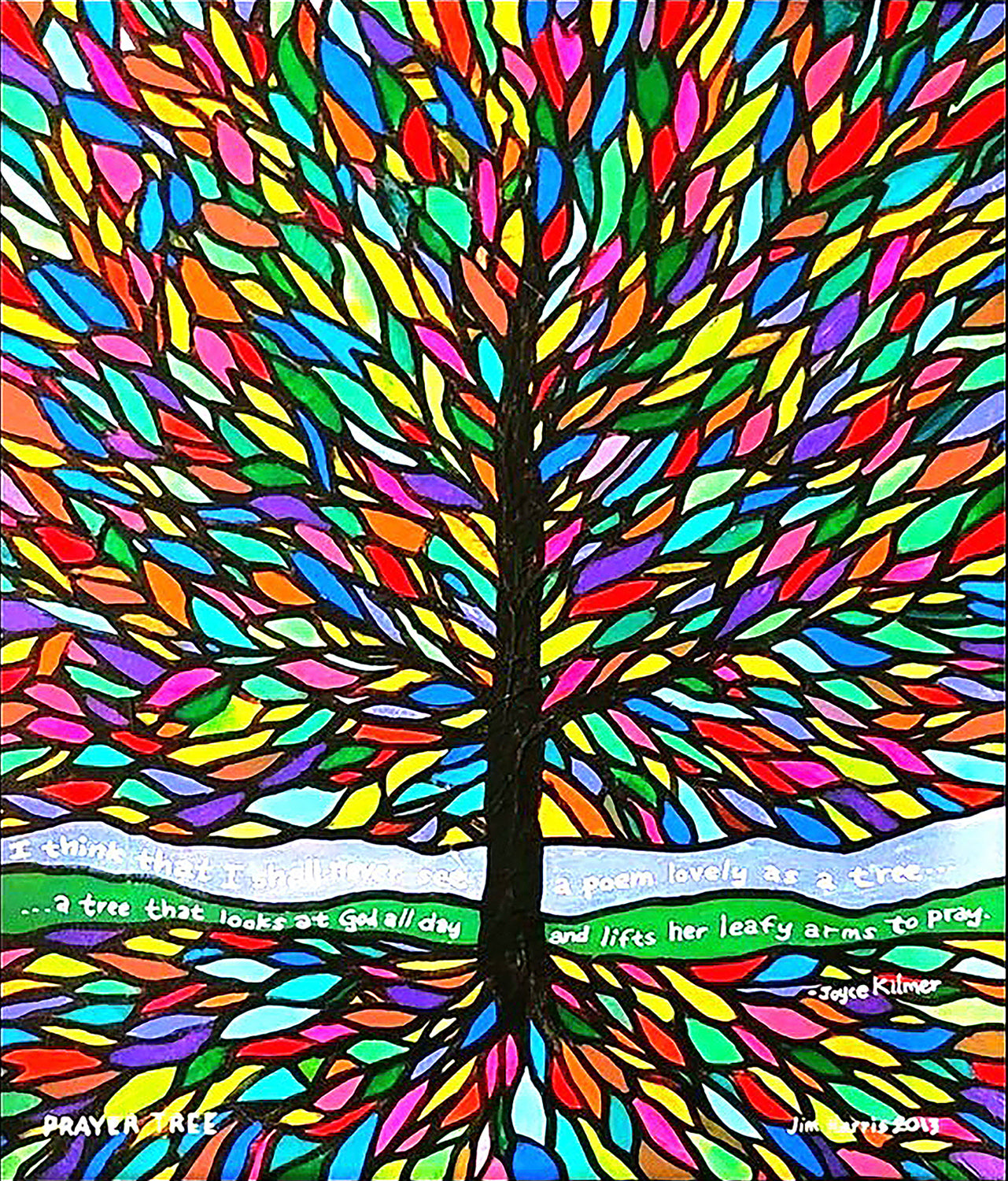 Kilmer Prayer Tree 500 pc  Jigsaw Puzzle 42335