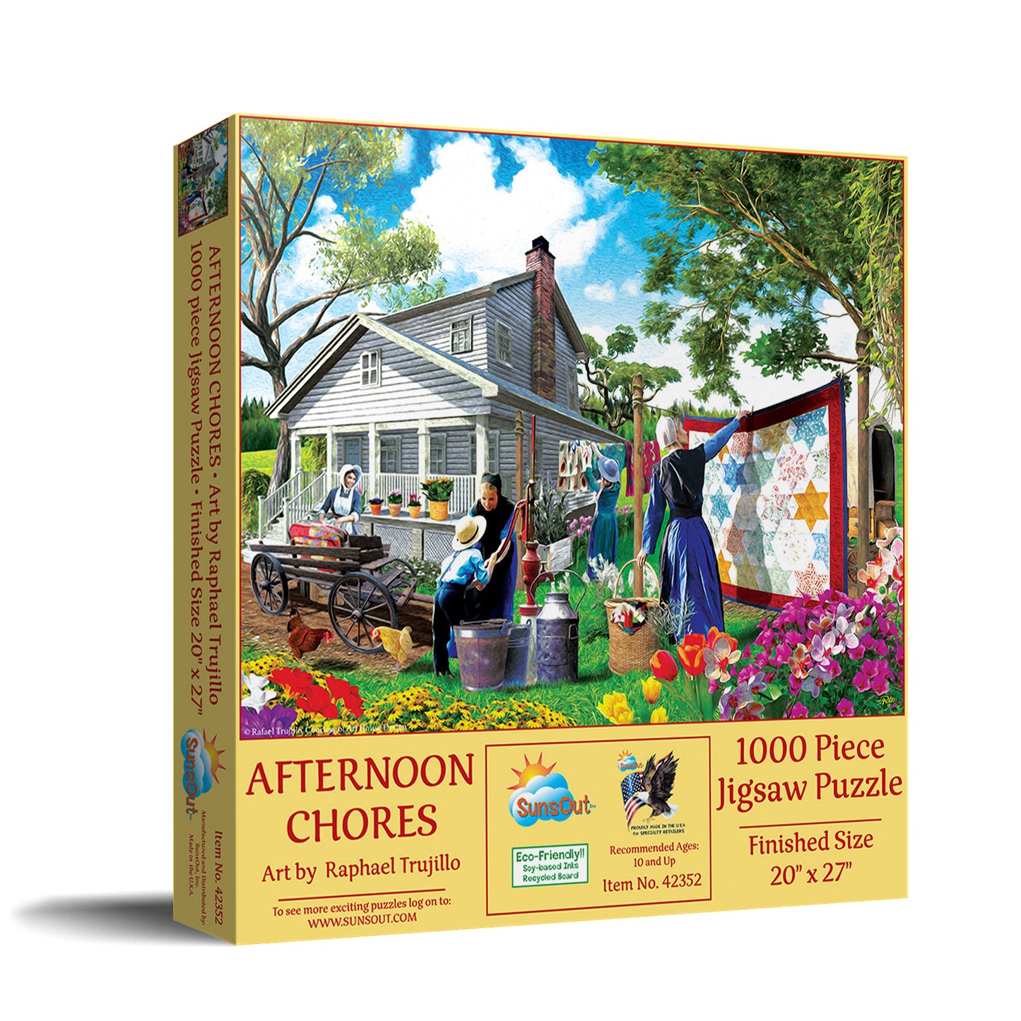 Afternoon Chores 1000 pc  Jigsaw Puzzle 42352