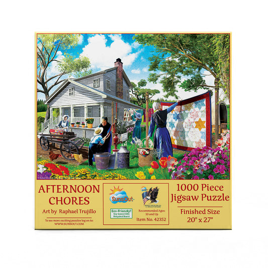 Afternoon Chores 1000 pc  Jigsaw Puzzle 42352